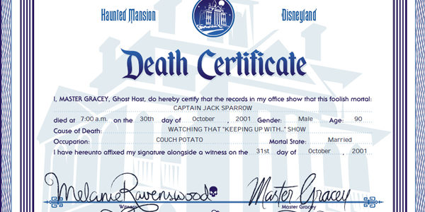 Doombuggies and death certificates