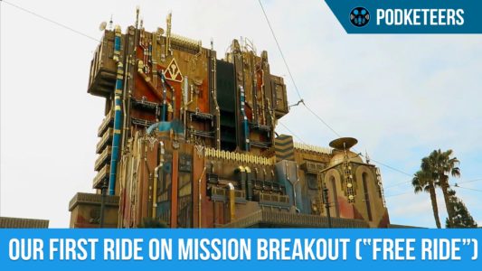 First ride on Guardians of the Galaxy: Mission Breakout (“Free Ride”)!!